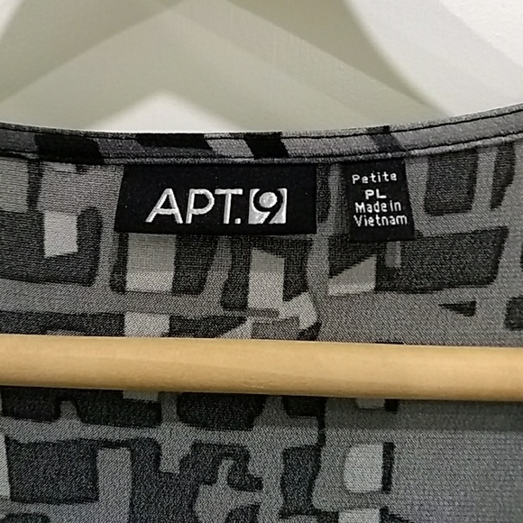 Apt9 Grey Jersey Slip-on Dress PL - Picture 3 of 5